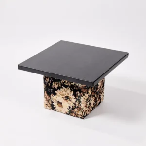 A Small Square Wooden Table