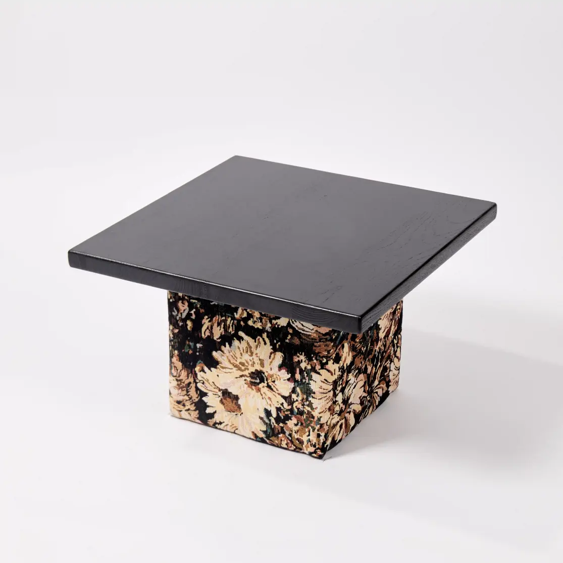 A Small Square Wooden Table