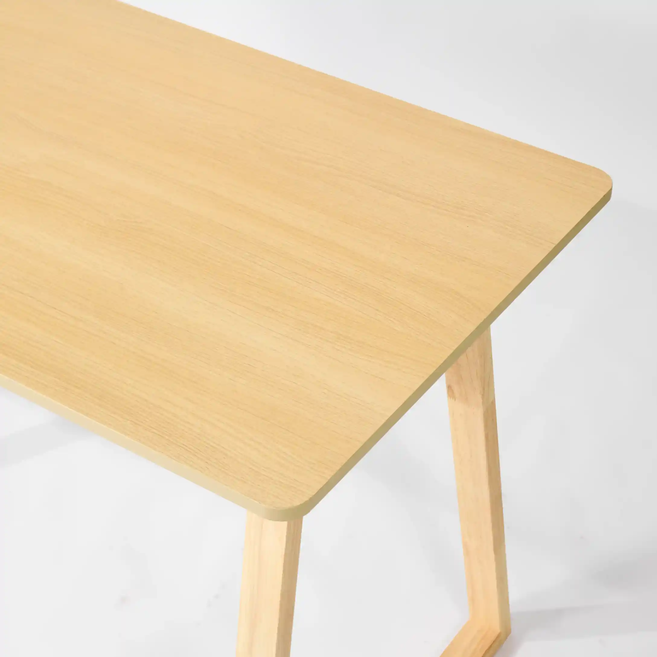 Light-colored Wooden Desk