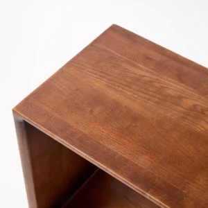 Minimalist C-Shaped Side Table