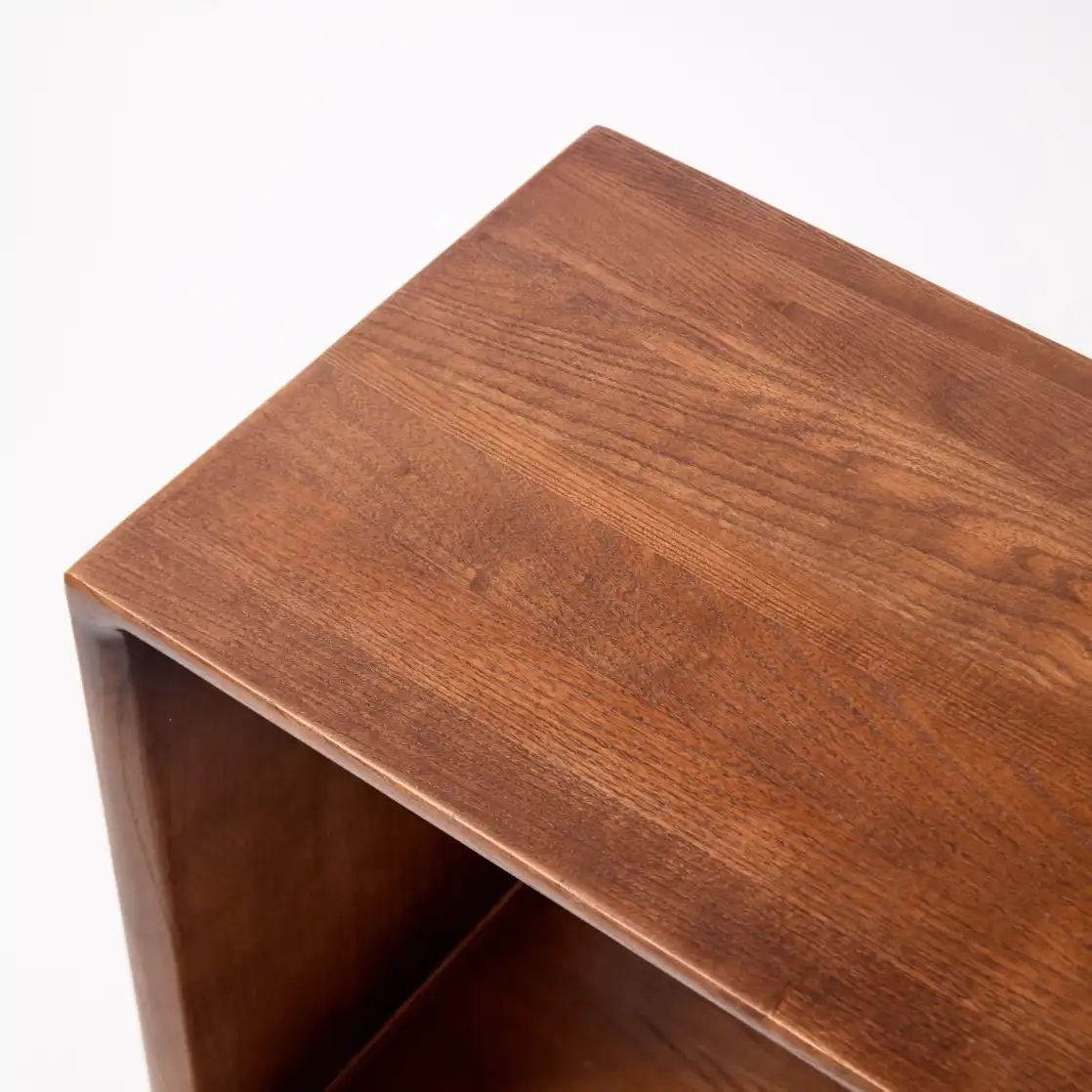 Minimalist C-Shaped Side Table