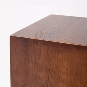 Minimalist C-Shaped Side Table