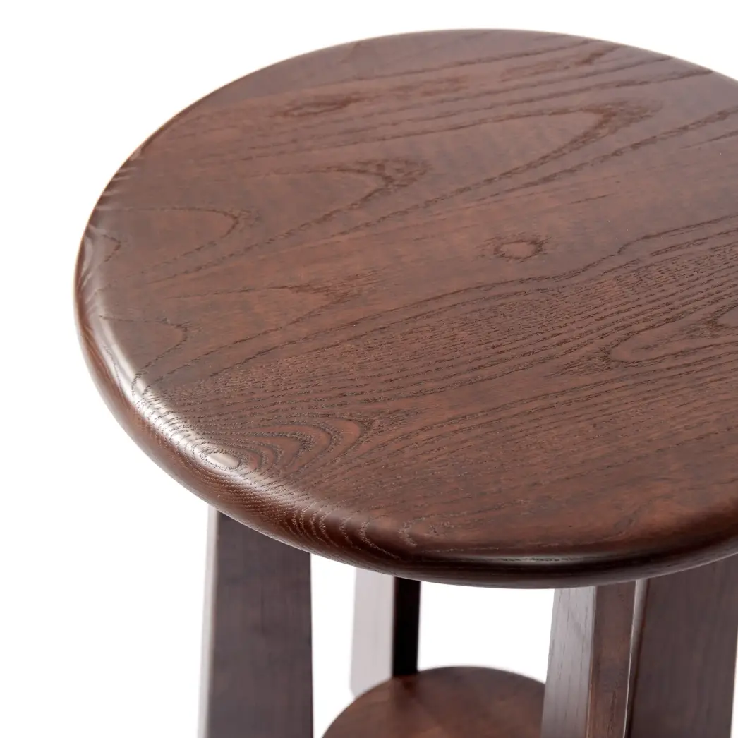 Round Wooden Coffee Table