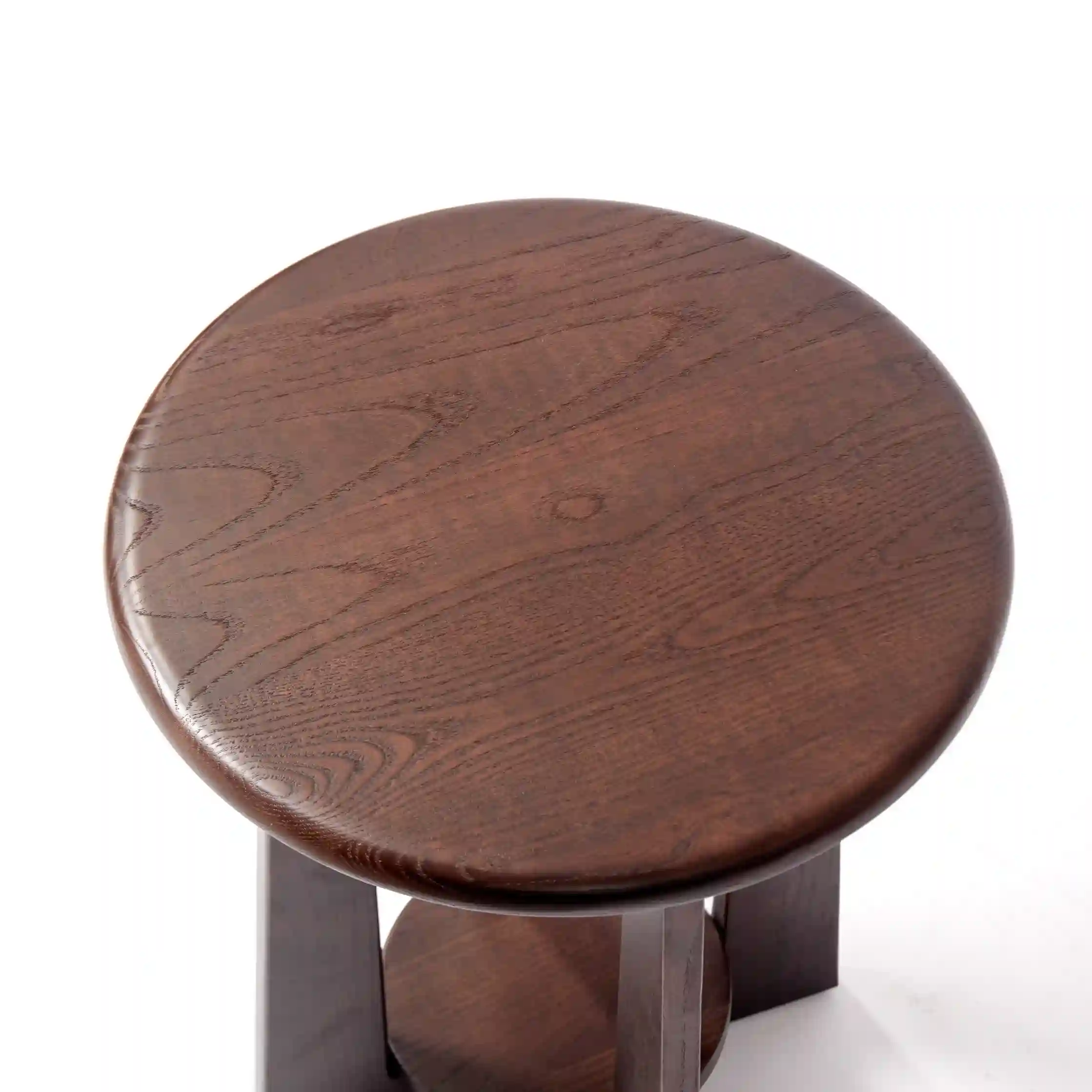 Round Wooden Coffee Table