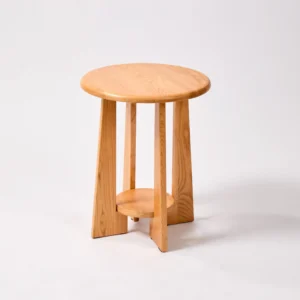 Round Wooden Coffee Table