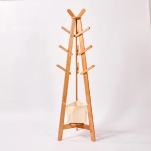 Solid Wood Coat Rack