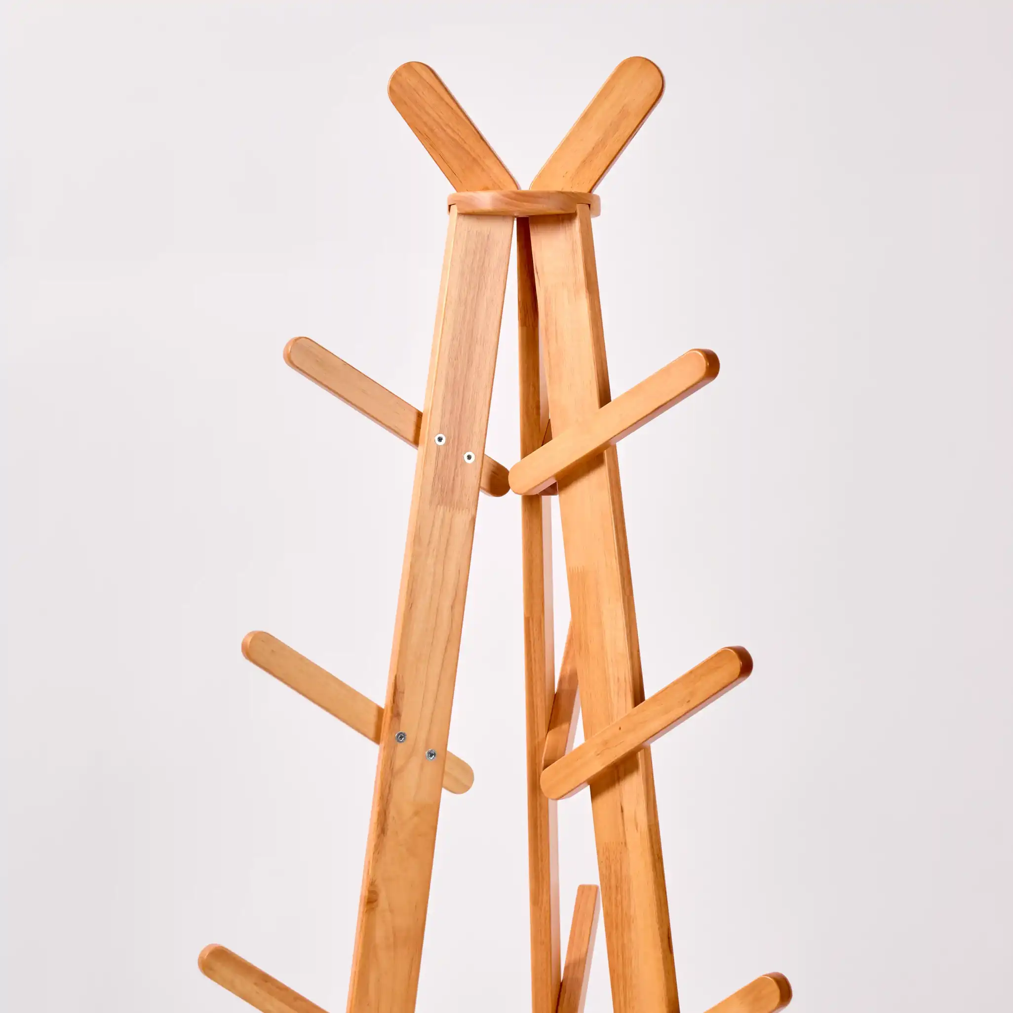 Solid Wood Coat Rack