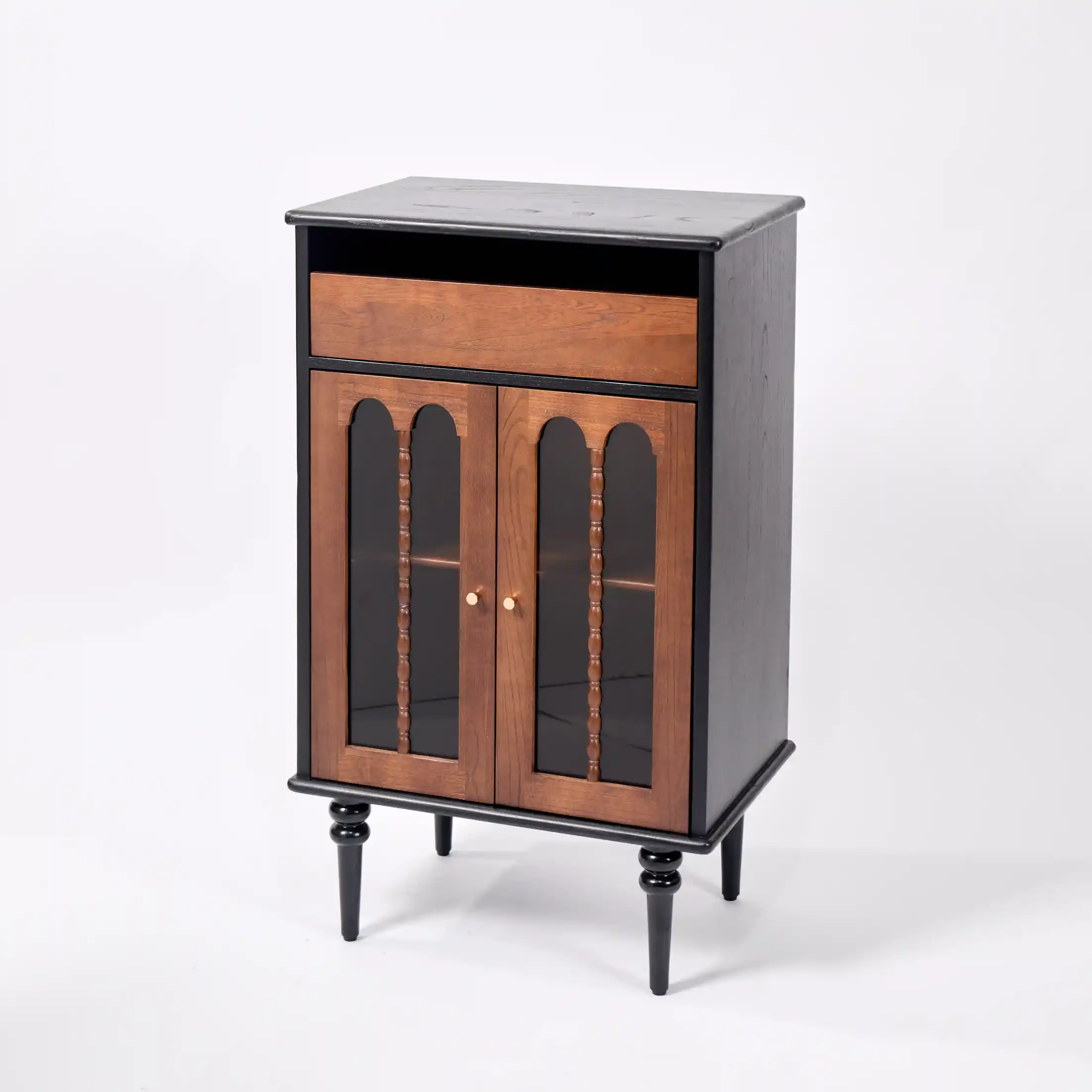 Solid Wood Wine Cabinet
