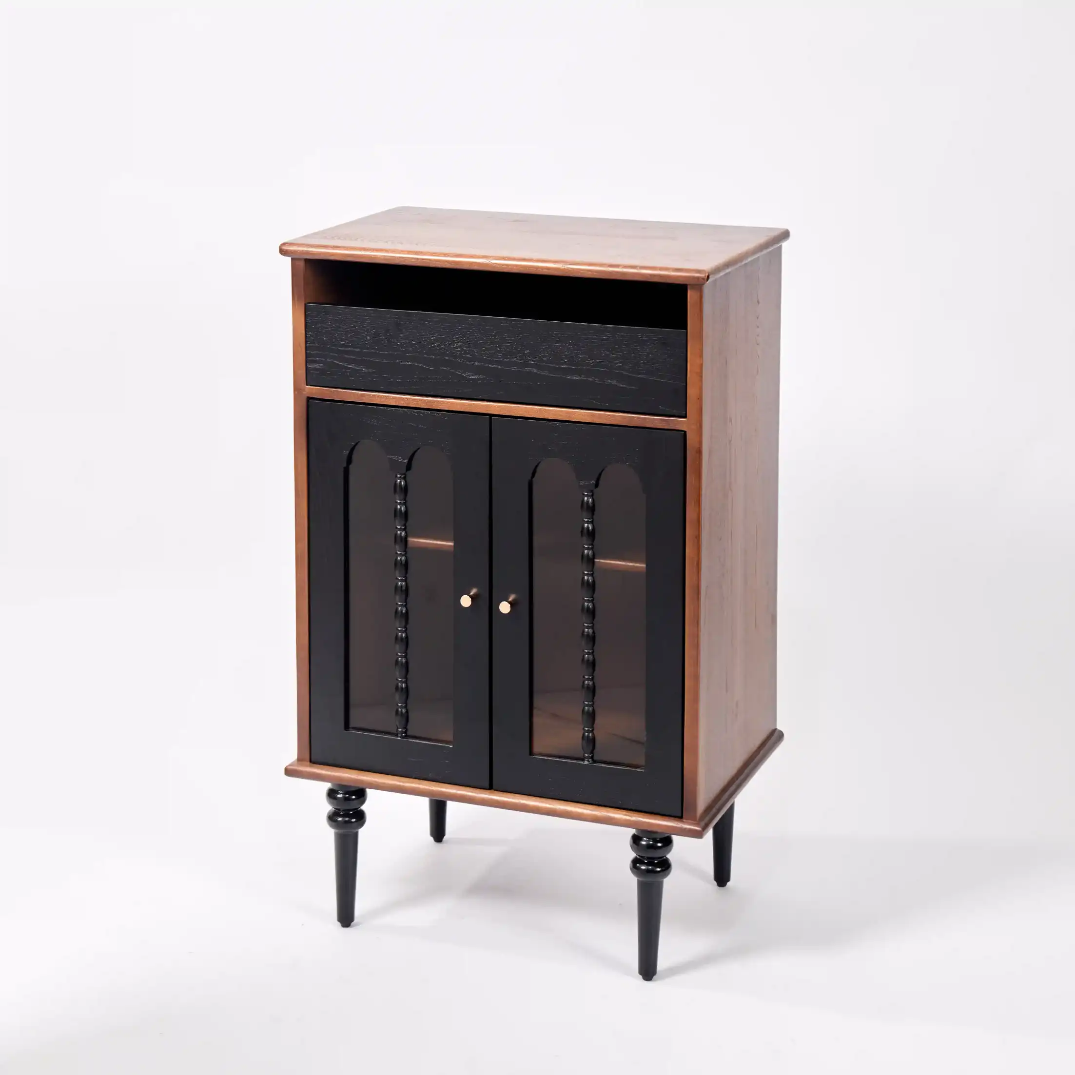 Solid Wood Wine Cabinet