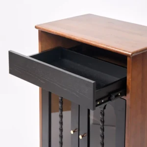 Solid Wood Wine Cabinet