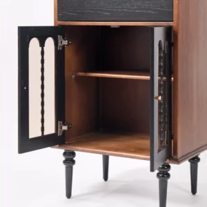 Solid Wood Wine Cabinet