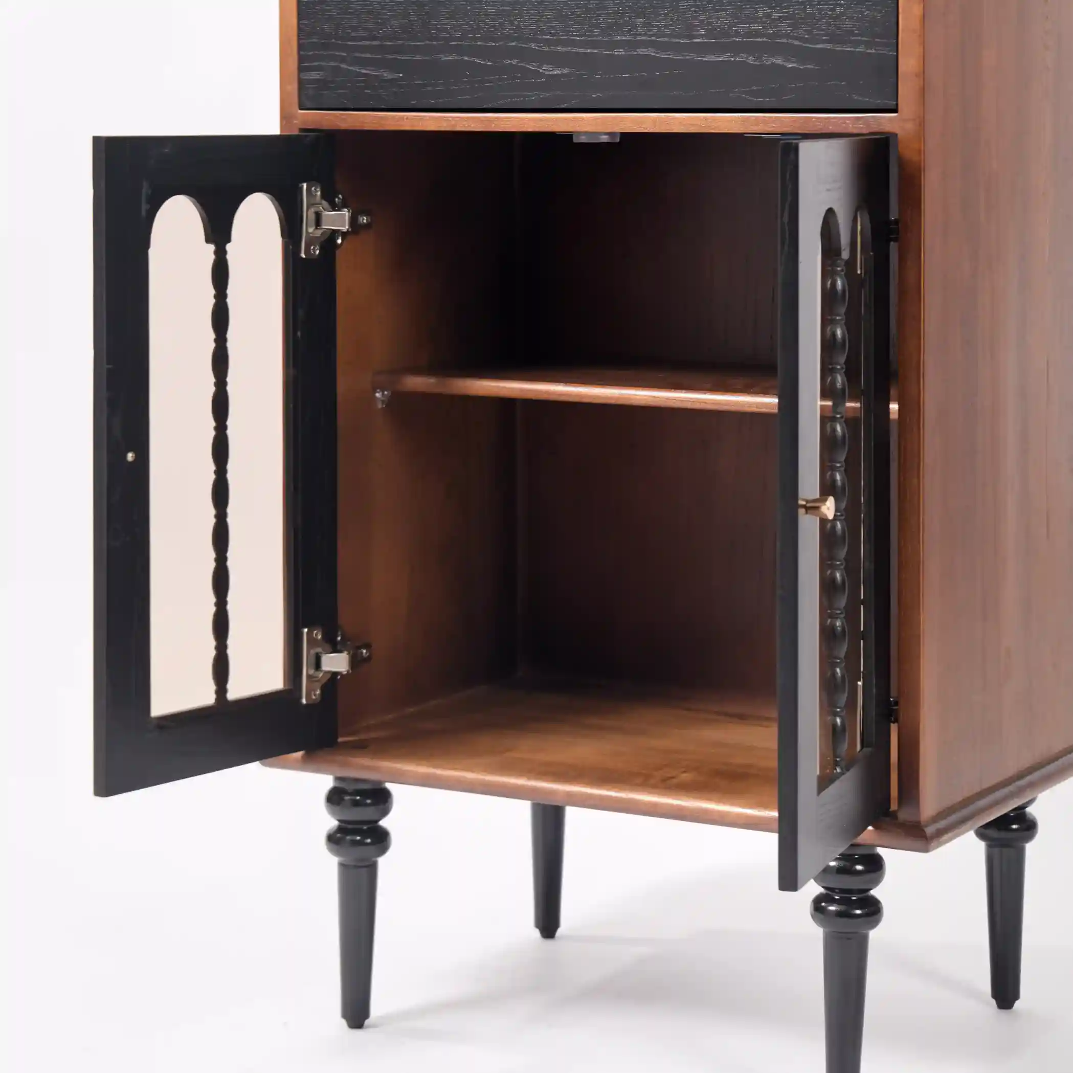Solid Wood Wine Cabinet