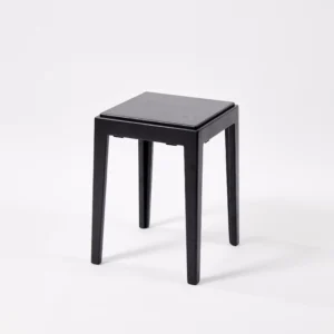 Square Solid Wood Stool