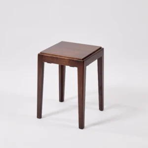 Square Solid Wood Stool