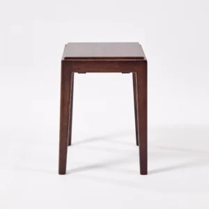 Square Solid Wood Stool
