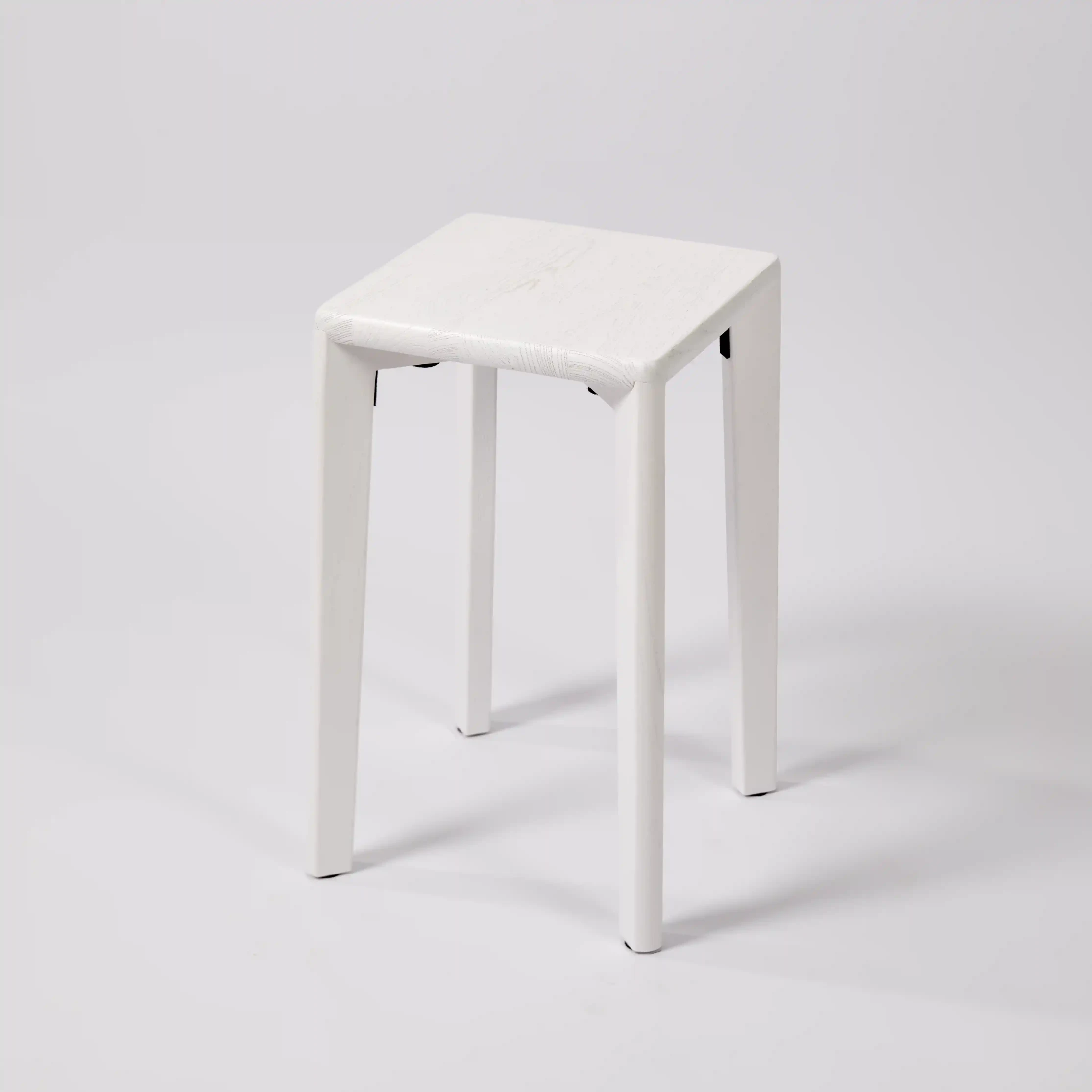 Square Wooden Stool