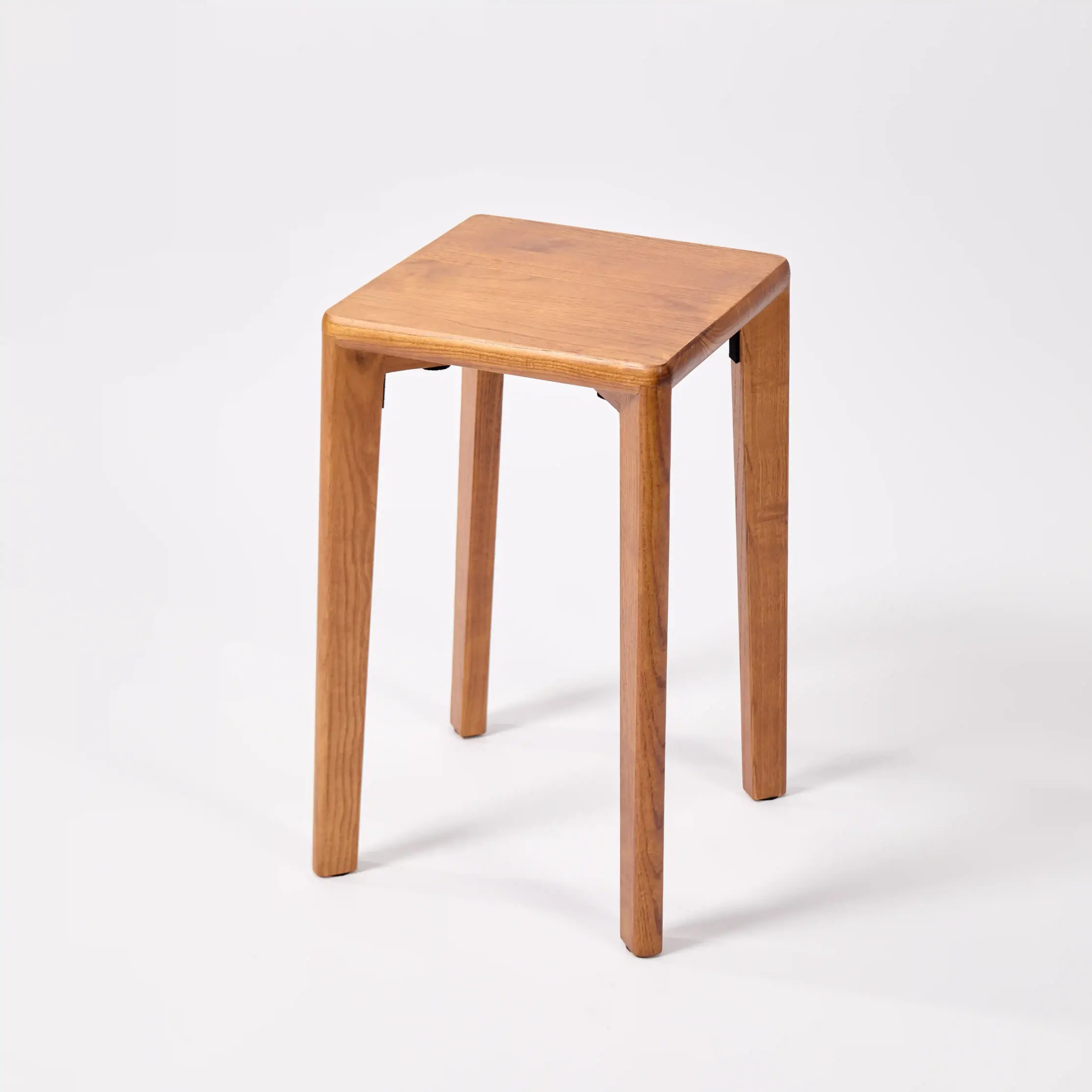 Square Wooden Stool
