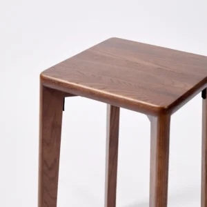 Square Wooden Stool