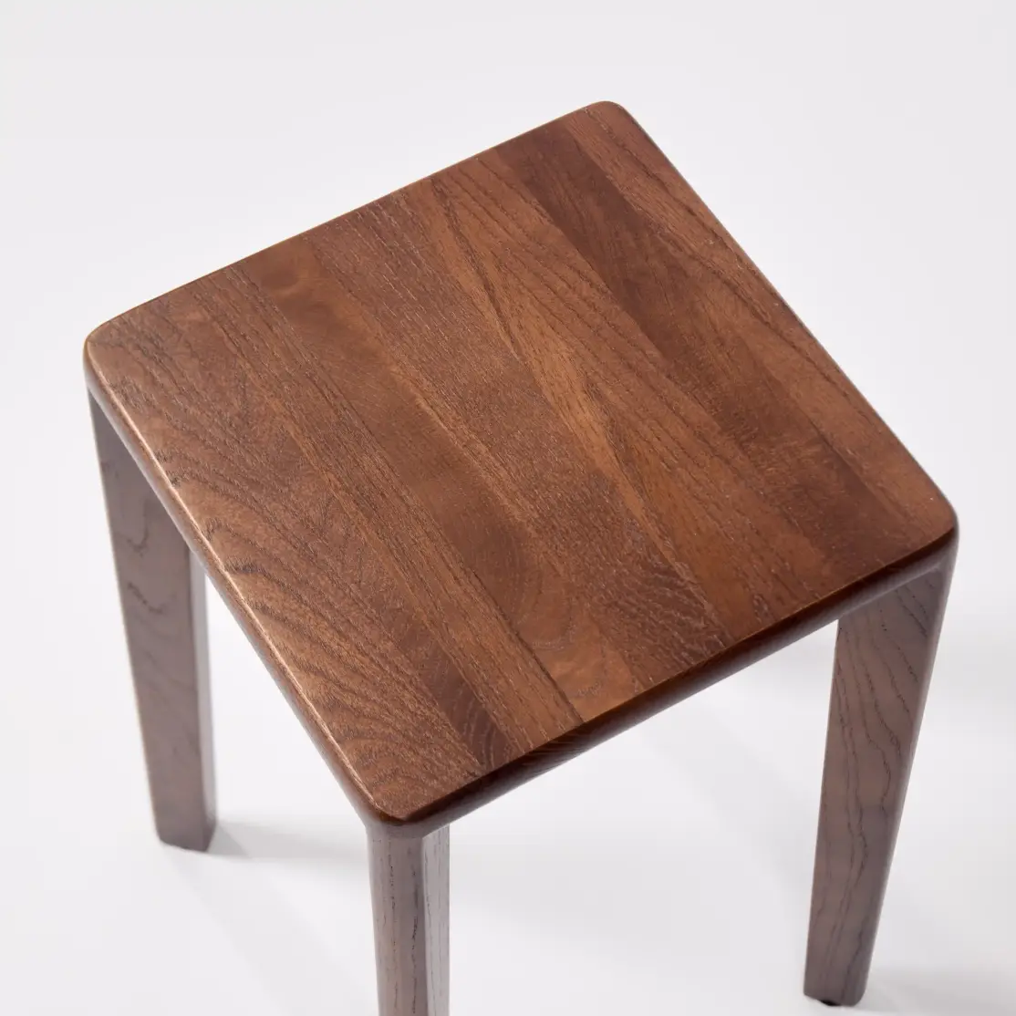 Square Wooden Stool