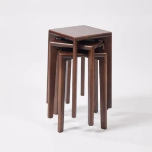 Square Wooden Stool