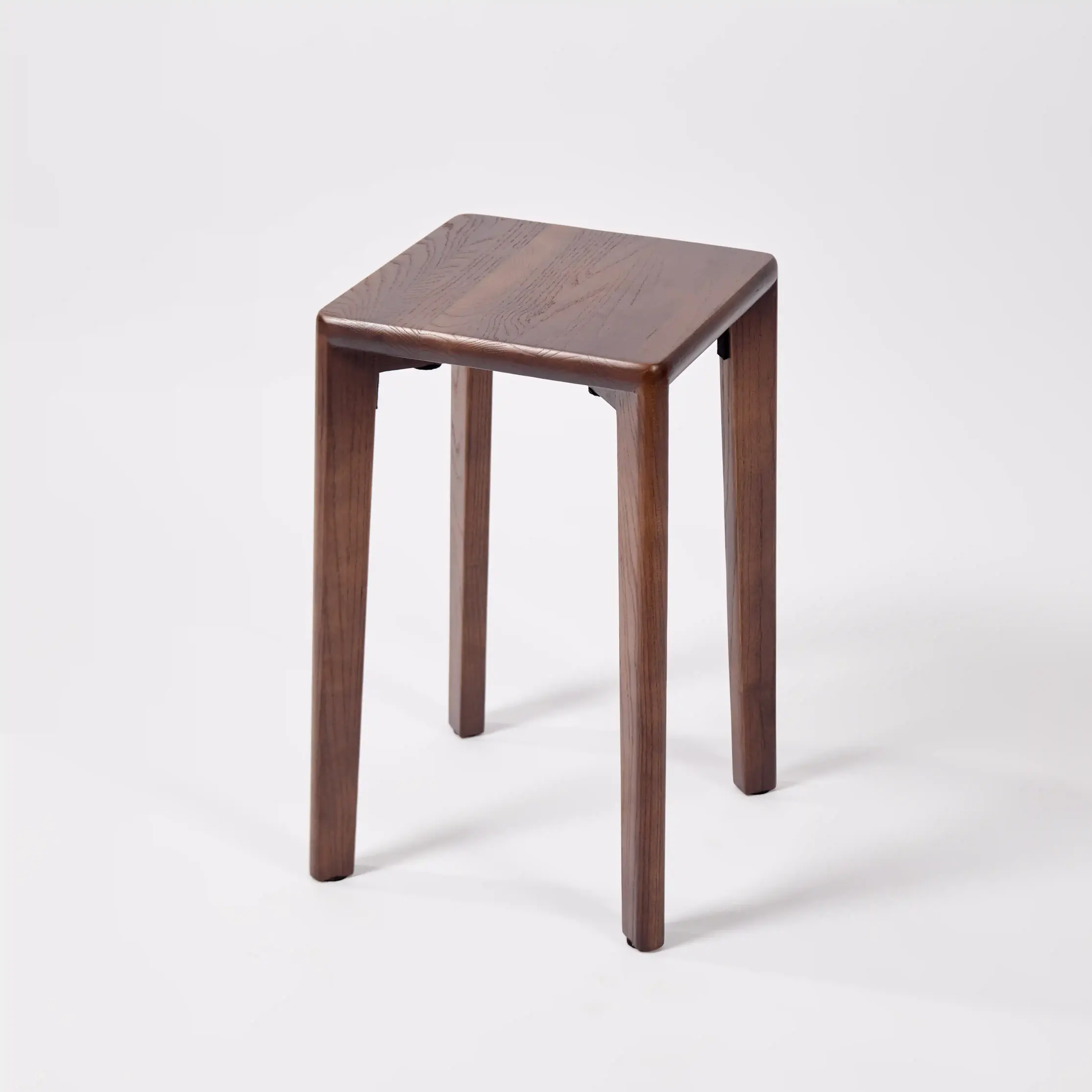 Square Wooden Stool