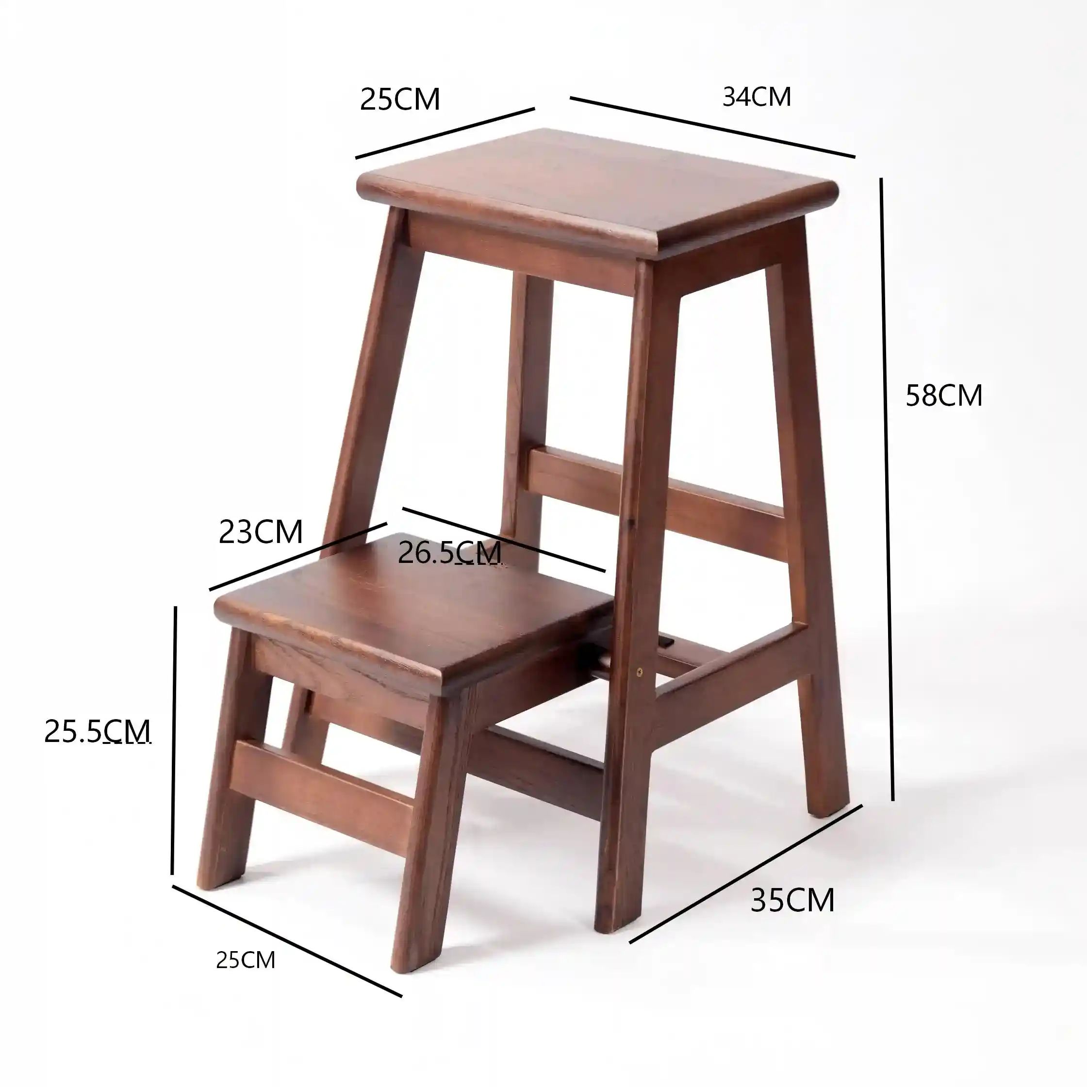 Step Wooden Step Stool