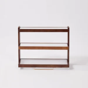Tier Wooden Mug Rack