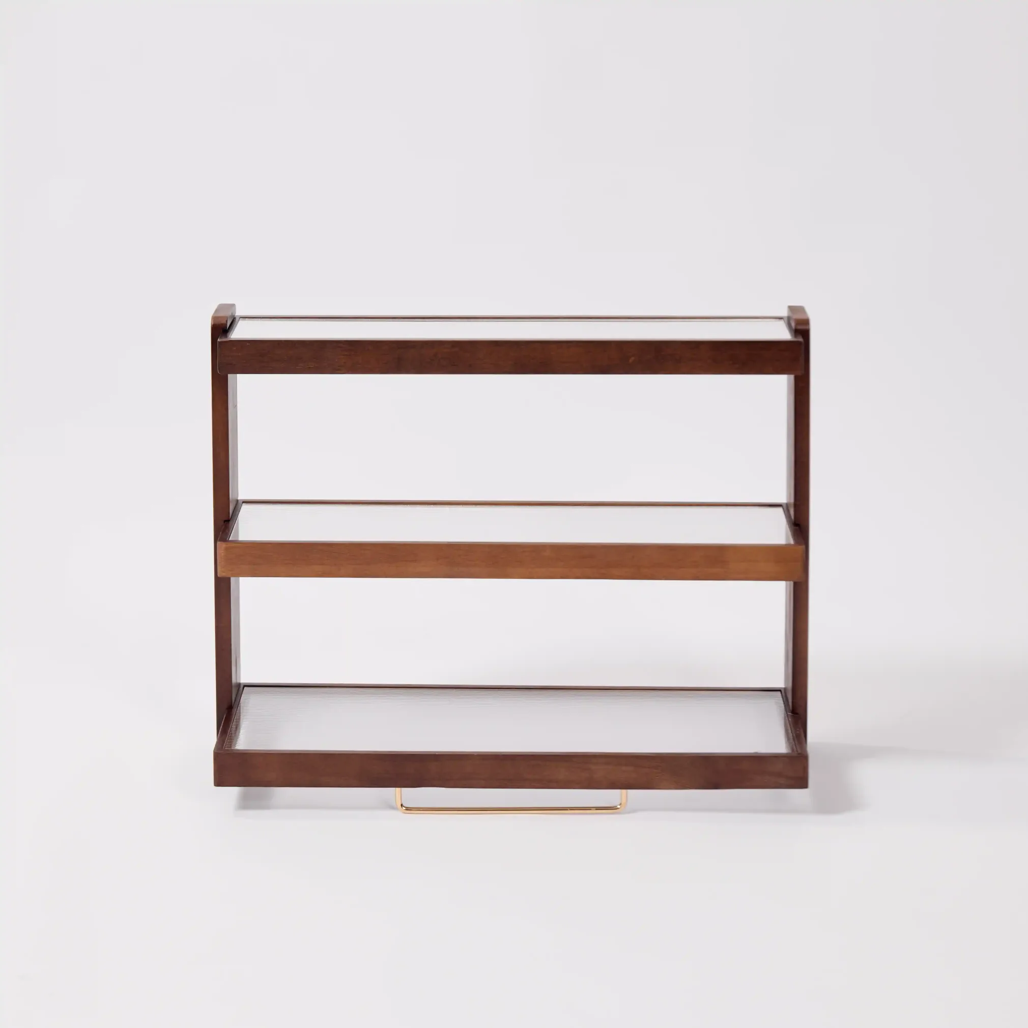 Tier Wooden Mug Rack
