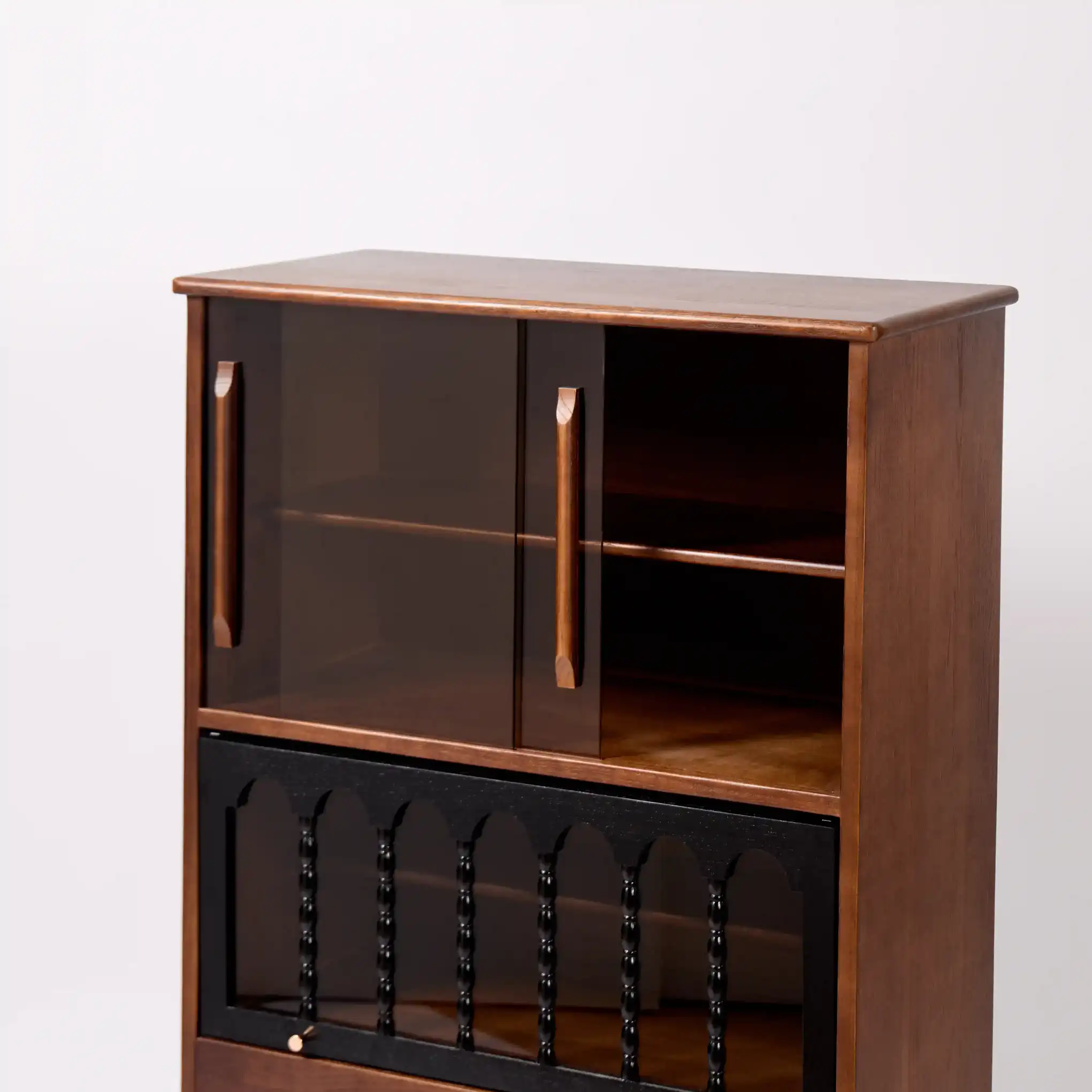 Vintage Solid Wood Wine Cabinet