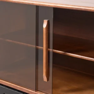 Vintage Solid Wood Wine Cabinet