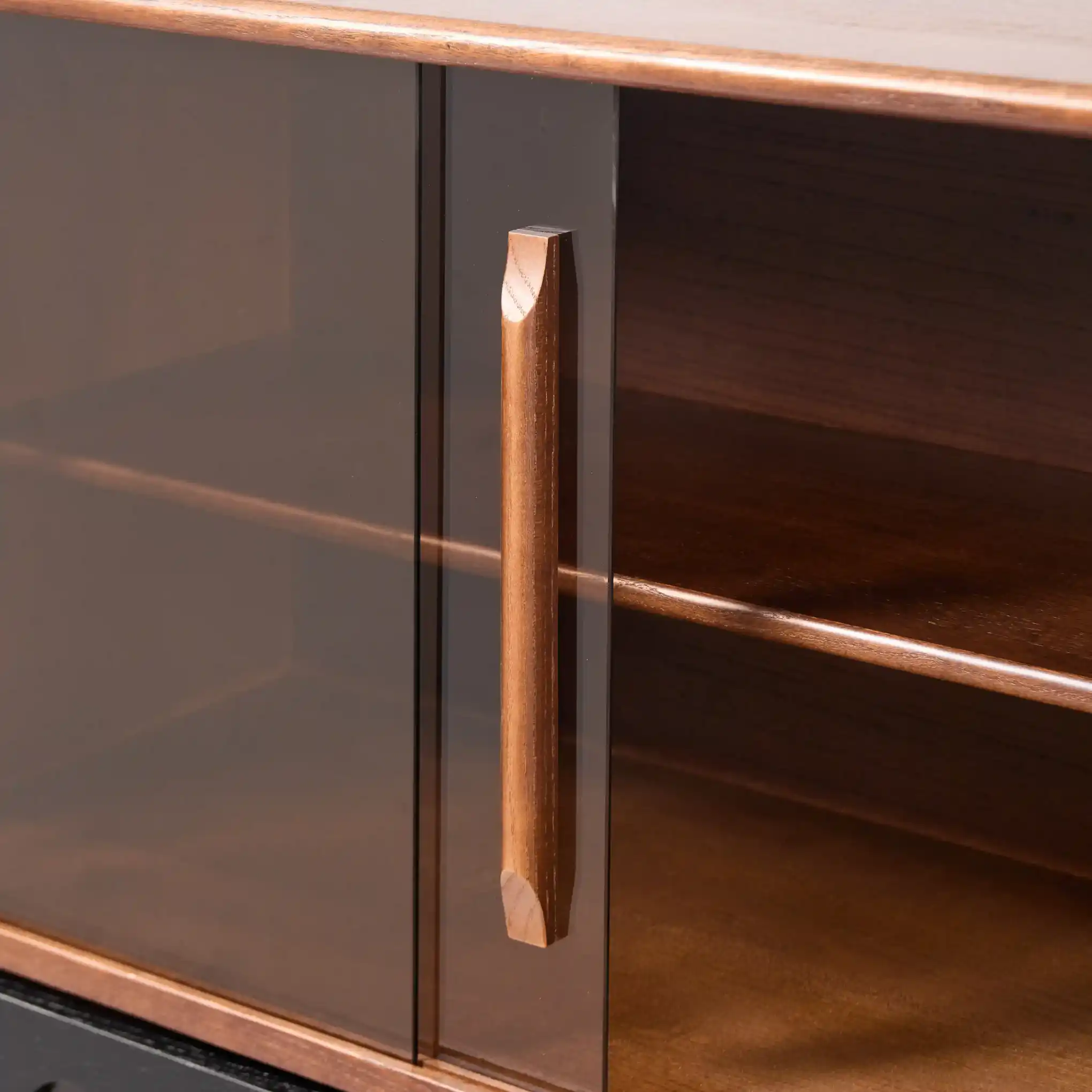 Vintage Solid Wood Wine Cabinet
