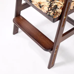 Wooden Adjustable Bar Stool