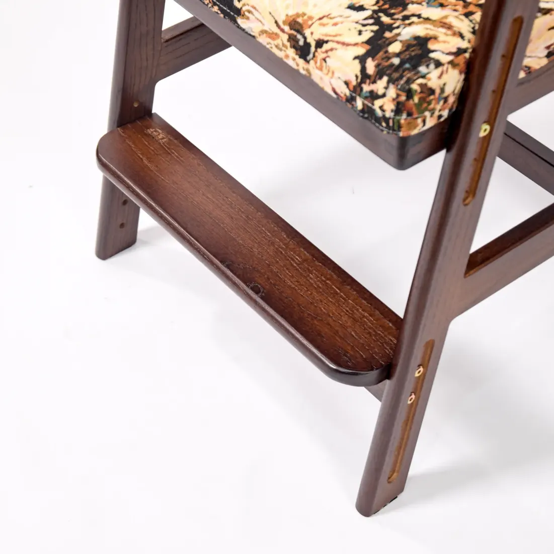 Wooden Adjustable Bar Stool