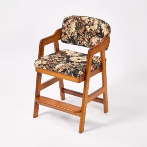 Wooden Adjustable Bar Stool