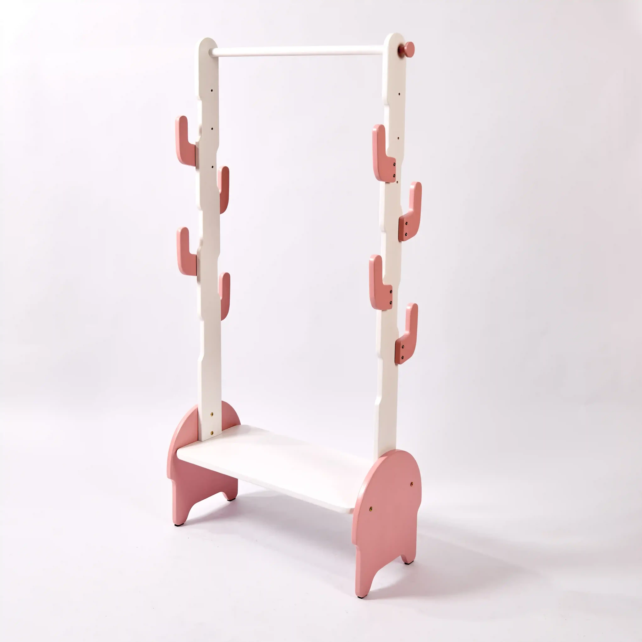 Wooden Coat Rack Stand
