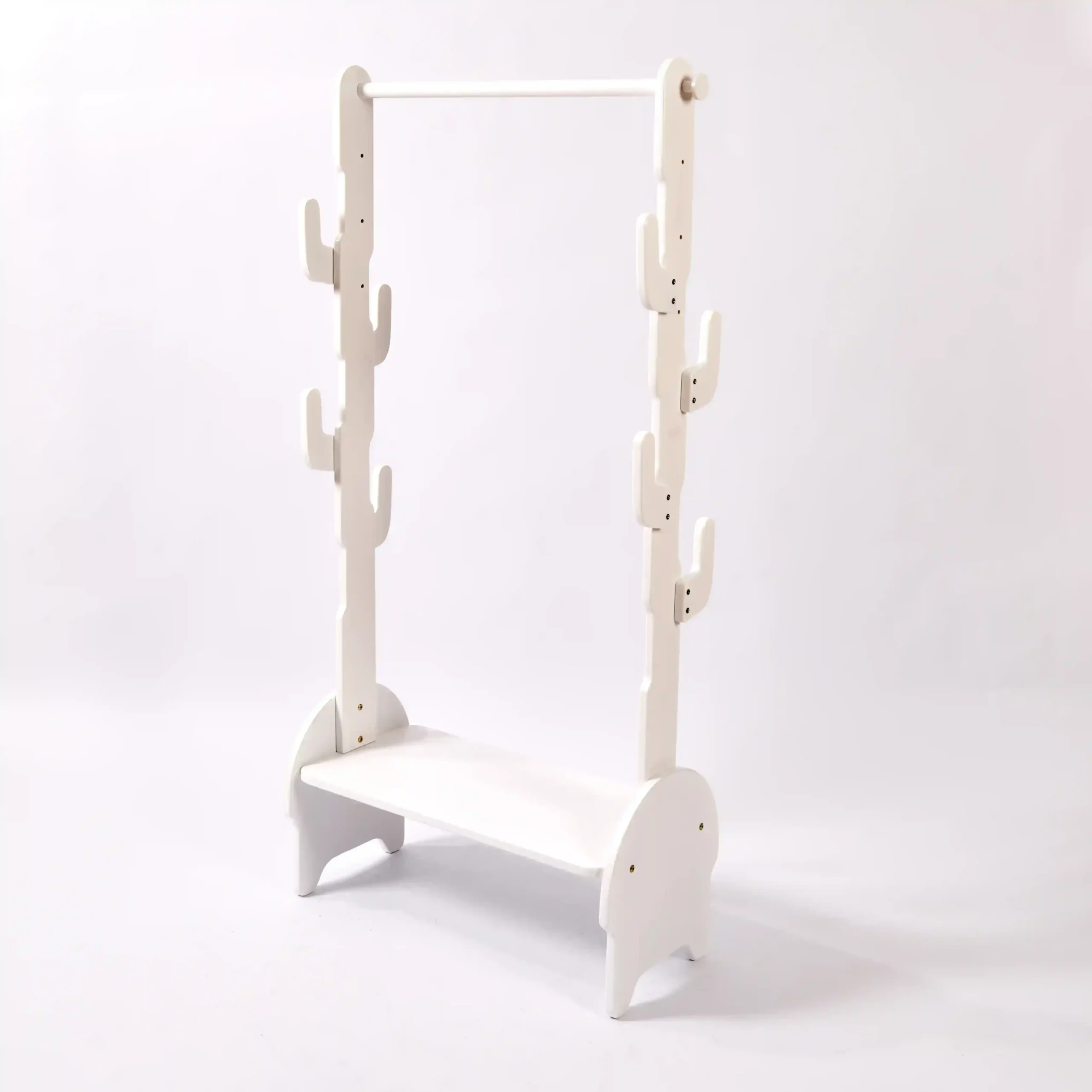 Wooden Coat Rack Stand
