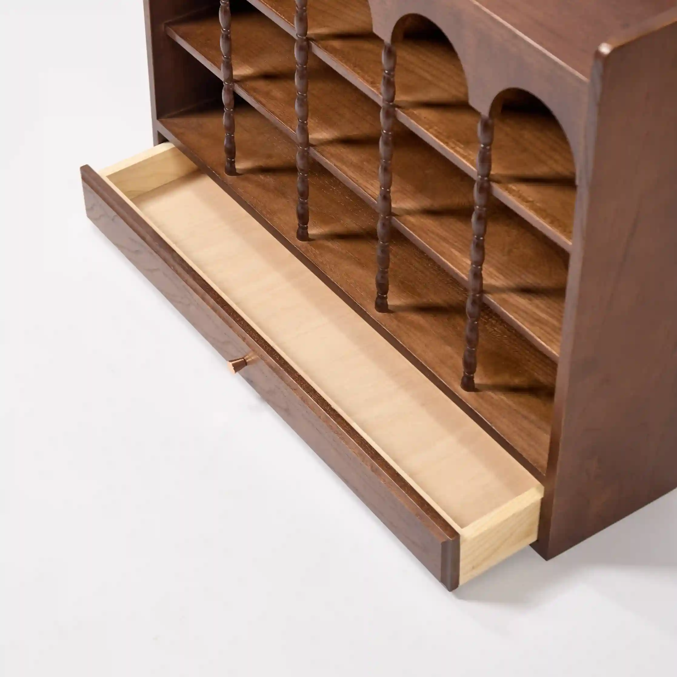 Wooden Coffee Cup Holder